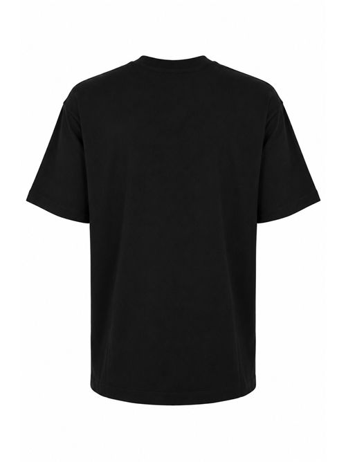Set di 2 T-shirt Loose Fit in cotone con piccolo logo D2 White/Black DSQUARED2 | S74GD1523 D20106961